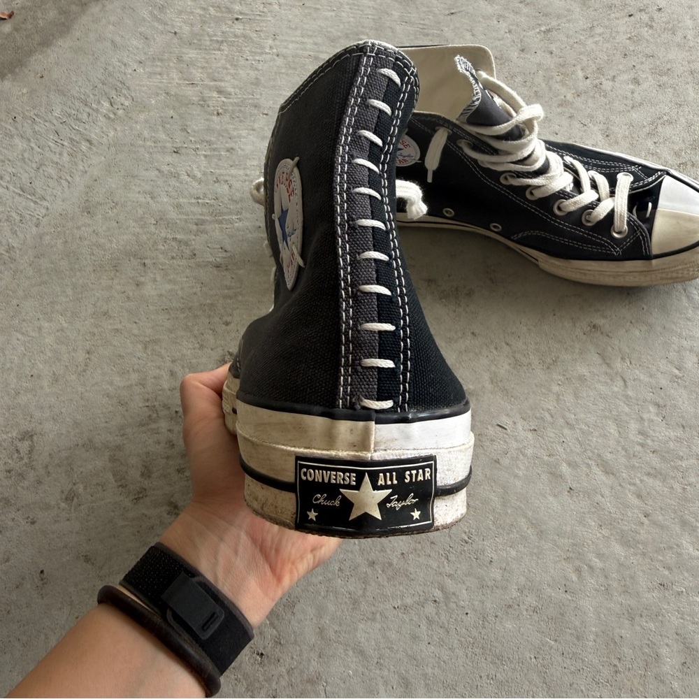 Converse Chuck 70 High Tops – Yin Yang Split Design (As Pictured) - Picture 5 of 10